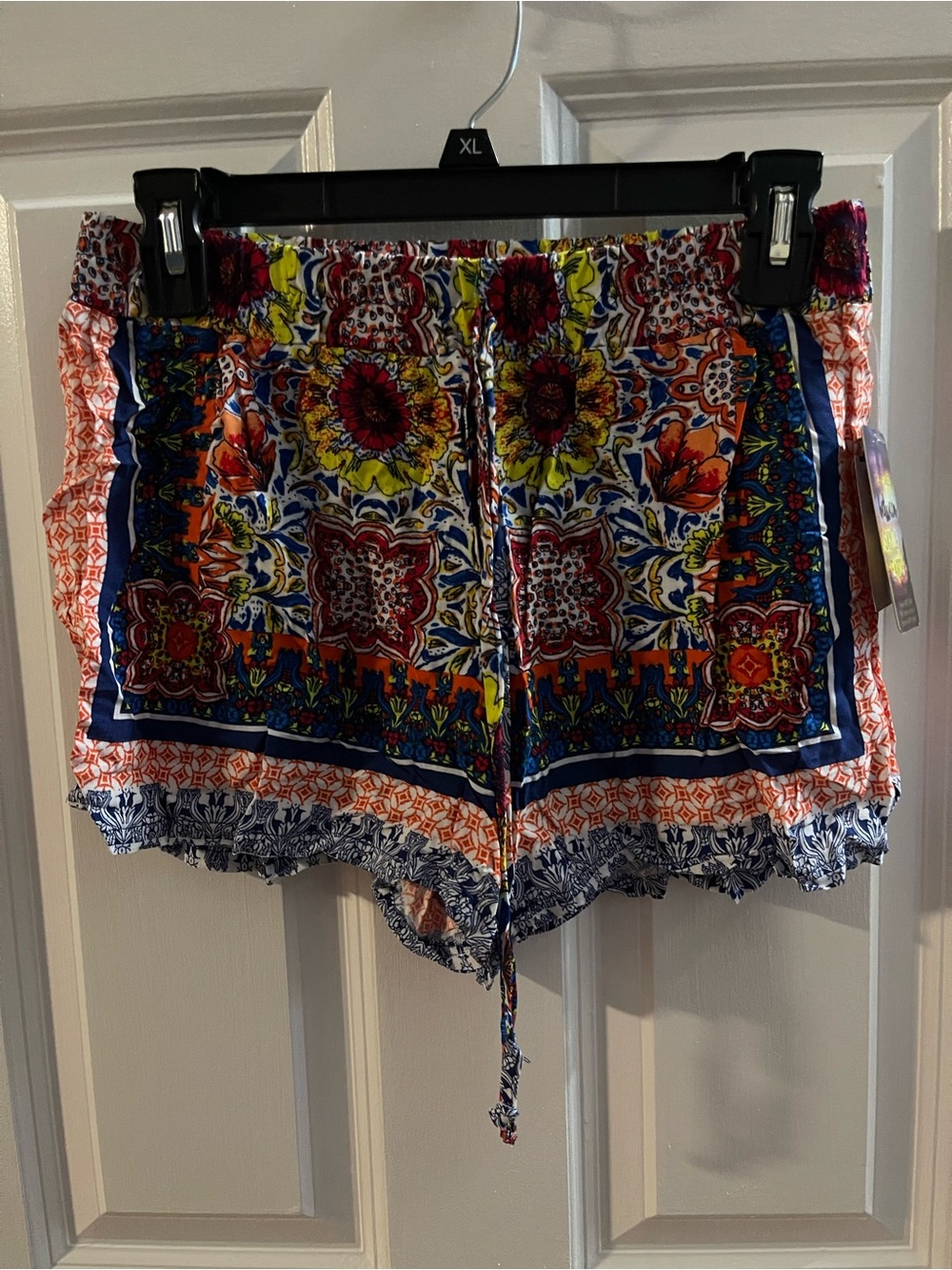 BeBop Multicolor Floral High Waist Women's Shorts